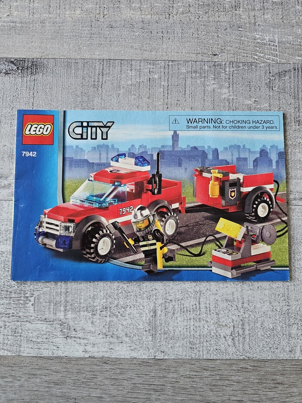 LEGO City 7942 Off-Road Fire Rescue Instruction Manual Only